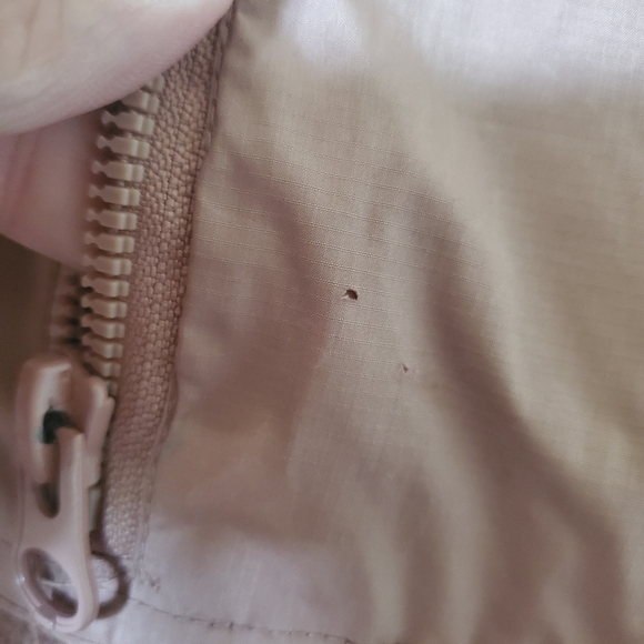 H&M sherpa fleece teddy bear sweater jacket blush pink size XS - Picture 9 of 9